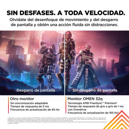 HP OMEN 32q 31.5" LED IPS QHD 165Hz FreeSync Premium