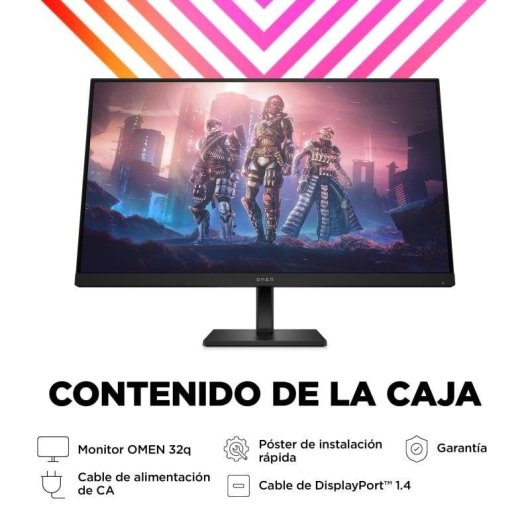 Monitor HP OMEN 32q 31.5" QHD 165Hz IPS FreeSync Premium HDR400 1ms