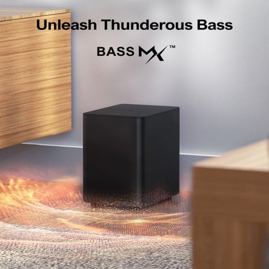 Ultimea Poseidon D50 Barra de Sonido 5.1 Bluetooth 5.3 Negra