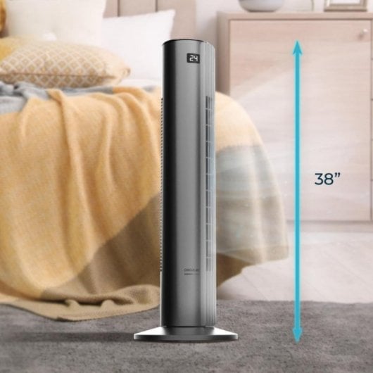 Ventilador Torre Cecotec Energysilence 790 Skyline Smart 45W 30" 3 Velocidades