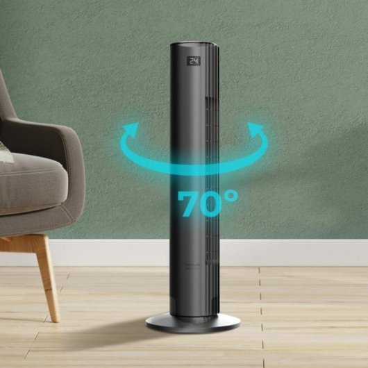 Ventilador Torre Cecotec Energysilence 790 Skyline Smart 45W 30" 3 Velocidades