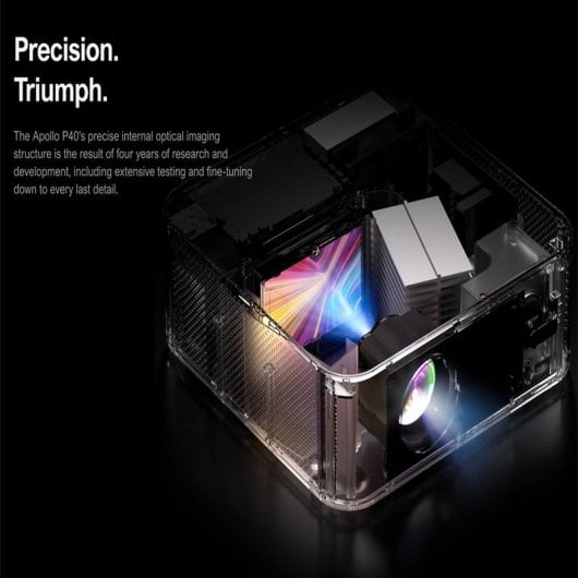 Ultimea Apollo P40 Proyector ANSI LCD FullHD 700 Lúmenes WiFi 5G Gris