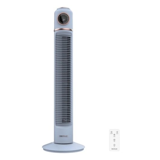 Ventilatore torre Cecotec Energysilence 1090 Skyline Retro Smart 40W LED Blu