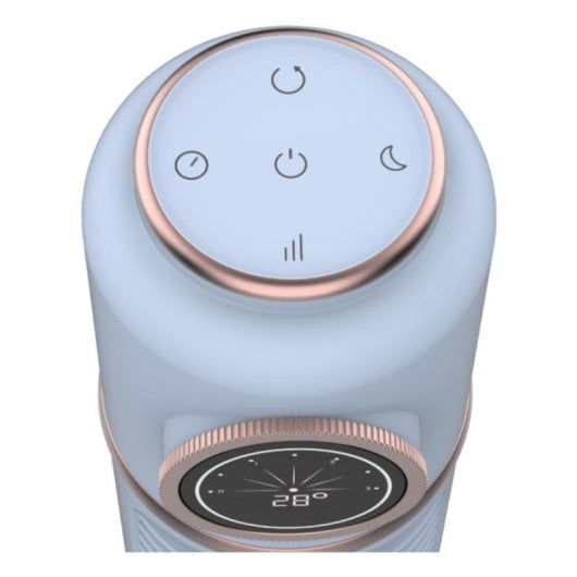 Ventilatore torre Cecotec Energysilence 1090 Skyline Retro Smart 40W LED Blu