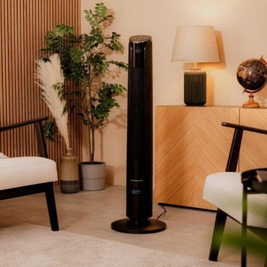 Ventilatore a Torre Cecotec EnergySilence 9250 Skyline Smart Tilt 45W 42" Oscillazione Display LED