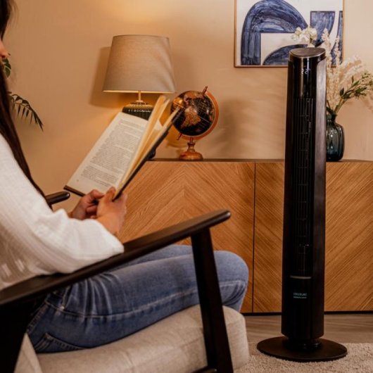 Cecotec Energysilence 9250 Skyline Smart Tilt Ventoinha Torre 45W Preto