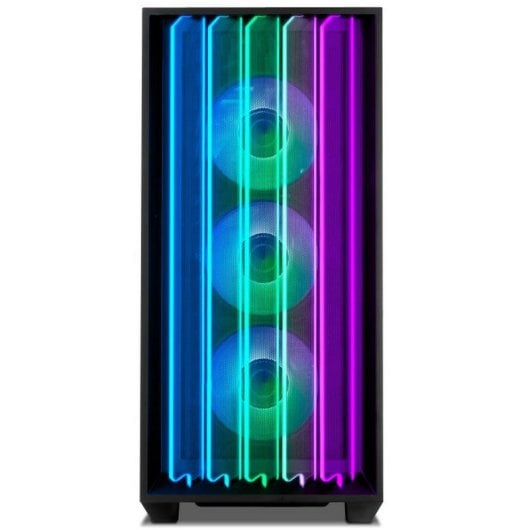 Yeyian Mirage S Mid Tower in vetro temperato ARGB USB-C 3.2 Nero