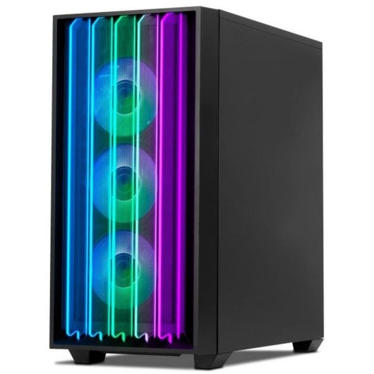 Yeyian Mirage S Mid Tower in vetro temperato ARGB USB-C 3.2 Nero