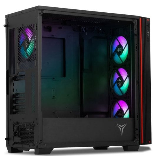 Yeyian Mirage S Mid Tower in vetro temperato ARGB USB-C 3.2 Nero