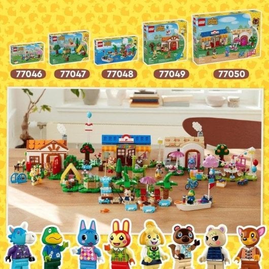 LEGO Animal Crossing Atividades ao Ar Livre com Coni 77047 170 peças