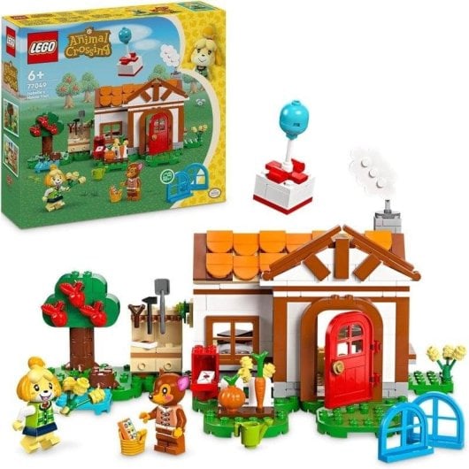 Lego Animal Crossing La Visita de Canela