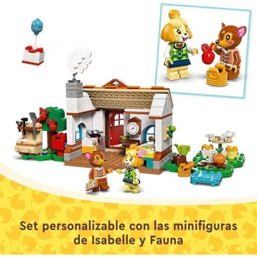 Lego Animal Crossing La Visita de Canela