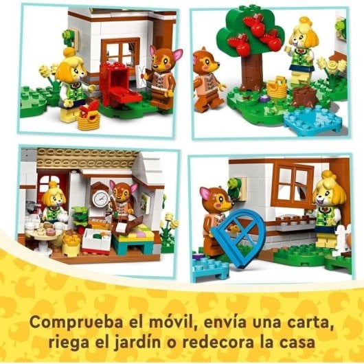 Lego Animal Crossing La Visita de Canela