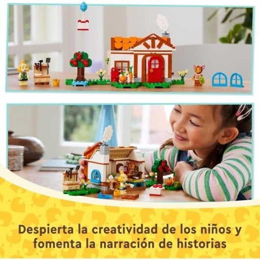 Lego Animal Crossing La Visita de Canela