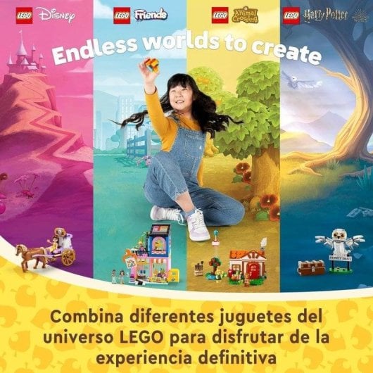 Lego Animal Crossing La Visita de Canela