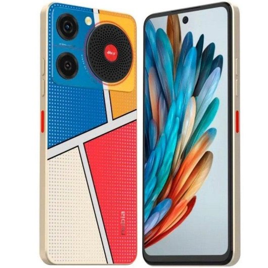ZTE Nubia Music 4G 4GB 128GB 6.6" Pop Art Mehrfarbig