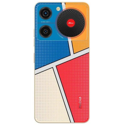 ZTE Nubia Music 4G 4GB 128GB 6.6" Pop Art Mehrfarbig