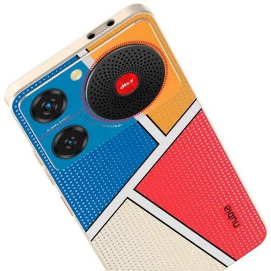 ZTE Nubia Music 4G 4GB 128GB 6.6" Pop Art Mehrfarbig