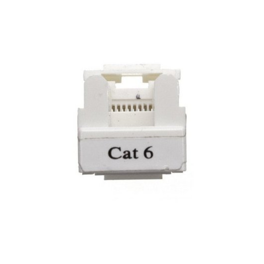 Lapara LA-4010215 Módulo Hembra RJ-45 Cat. 6 UTP Tipo Keystone Blanco Bolsa de 10 Unidades