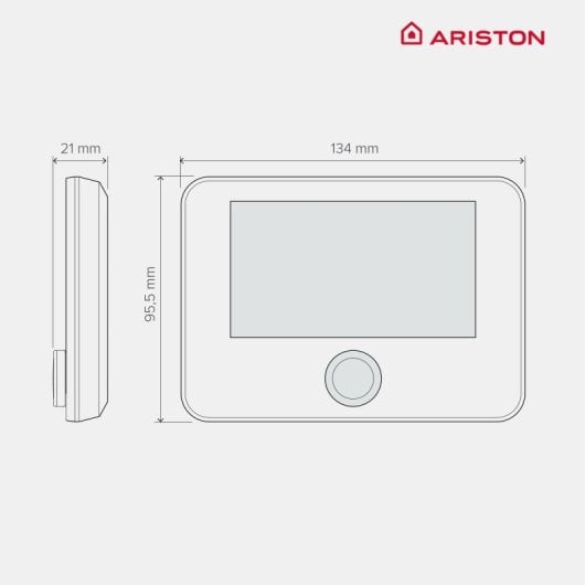 Ariston Sensys HD Termostato Blanco