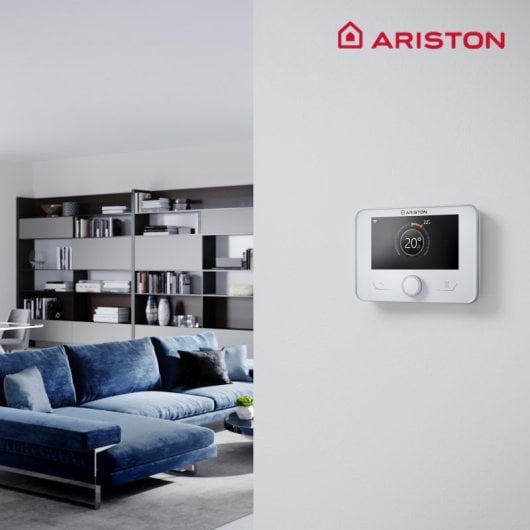Ariston Sensys Net HD Termostato Compatible con la App Ariston Net Conexión WiFi Blanco