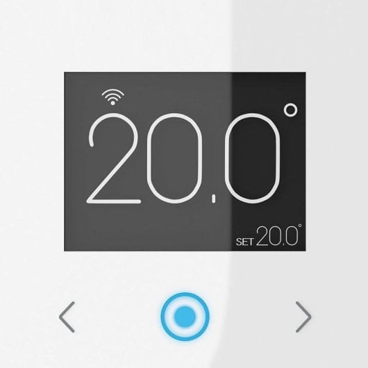 Ariston Cube RF Termostato Inalambrico Compatible con App Ariston Net (Necesario Receptor RF) Blanco