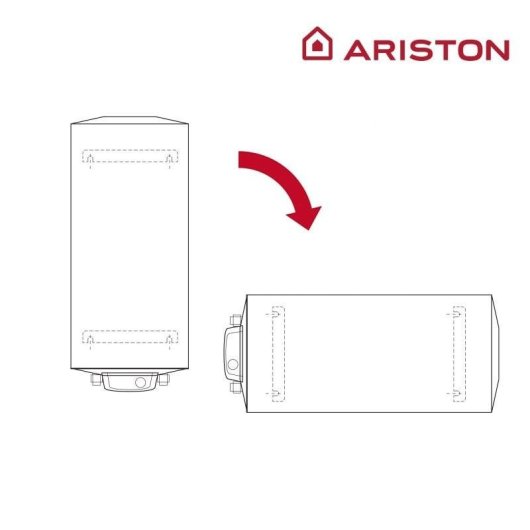 Termo Ariston Fleck Bon 50L 50L instalação vertical ou horizontal classe B