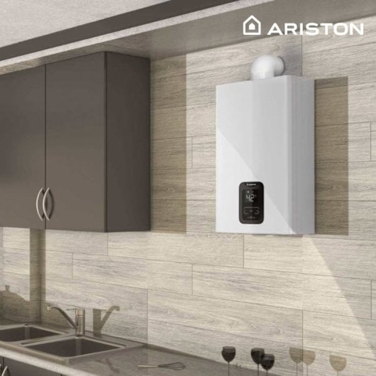 Ariston Next Evo X Calentador Gas Butano/Propano Estanco Instantáneo 11L/Minuto A + Salida de Humos