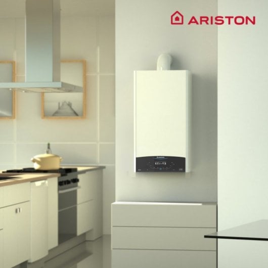 Ariston Genus One+ WiFi 35 Clase A + Termostato Cube Black + Kit 3 Grifos + Kit Salida de Humos