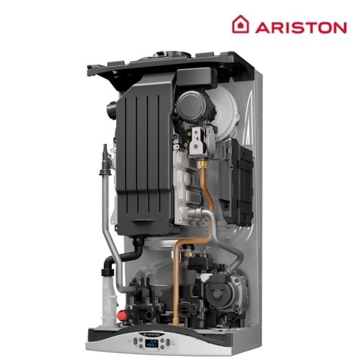 Ariston HS Premium 24 Caldera de Condensación 24kW A + Kit 3 Grifos + Kit Salida de Humos