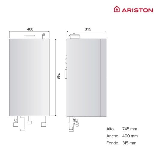 Ariston Matis Condens Plus 24 Caldera de Condensación Compacta A