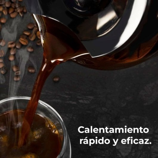 Cecotec Coffee 56 Drop Cafeteira Elétrica 800W 6 Chávenas Aço Inoxidável