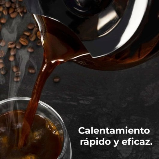 Caffettiera a goccia in acciaio inossidabile Cecotec Coffee 56 800w 6 tazze