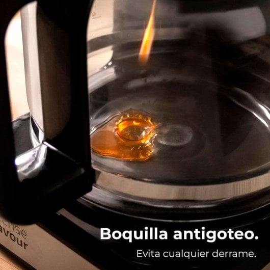 Cafeteira de Gotejamento Cecotec Coffee 56 6 Chávenas 0,8L Inox Função Manter Quente