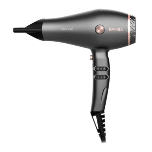 Secador Cecotec Bamba IoniCare Harmony 2600W Ion Real Motor AC 2 Bicos Difusor
