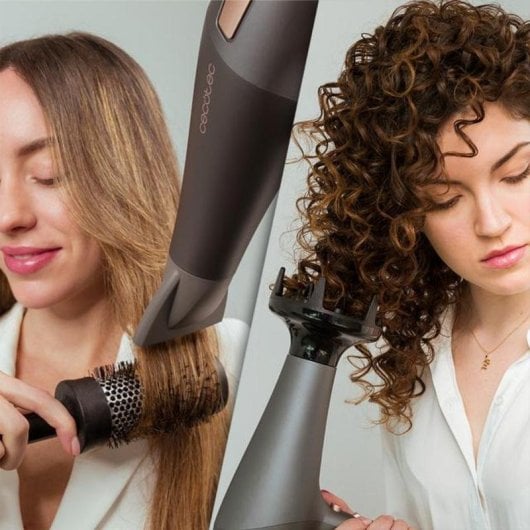 Secador Cecotec Bamba IoniCare Harmony 2600W Ion Real Motor AC 2 Bicos Difusor