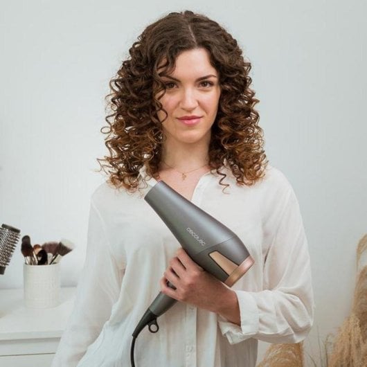 Secador Cecotec Bamba IoniCare Harmony 2600W Ion Real Motor AC 2 Bicos Difusor