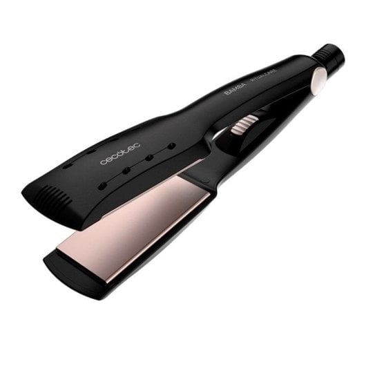 Prancha de Cabelo Queratina Cecotec Bamba Ritualcare 900 Max 210ºC Placas Largas Iónica Seco e Húmido