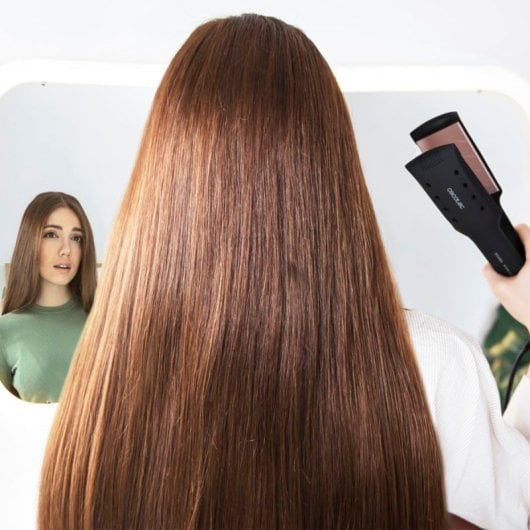 Lisseur Cecotec Bamba Ritualcare 900 Max avec revêtement à la kératine et à l'huile d'argan