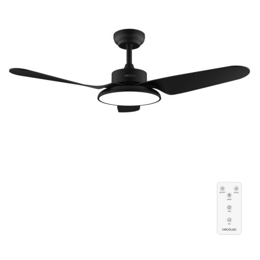 Ventilateur de plafond Cecotec EnergySilence Aero 5200 Light Black LED 43" 6 vitesses
