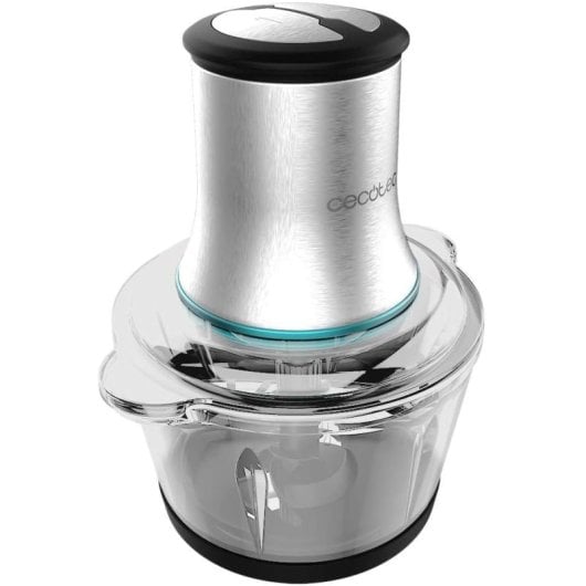 Cecotec Chopbeat 2000 Vindaloo Glass Picadora de 4 Hojas 500W 500g