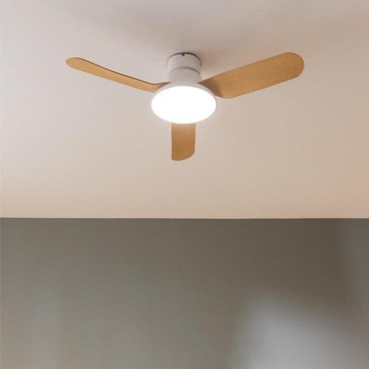 Ventilateur de plafond Cecotec EnergySilence Aero 5200 Light Whitewood DC 43" LED