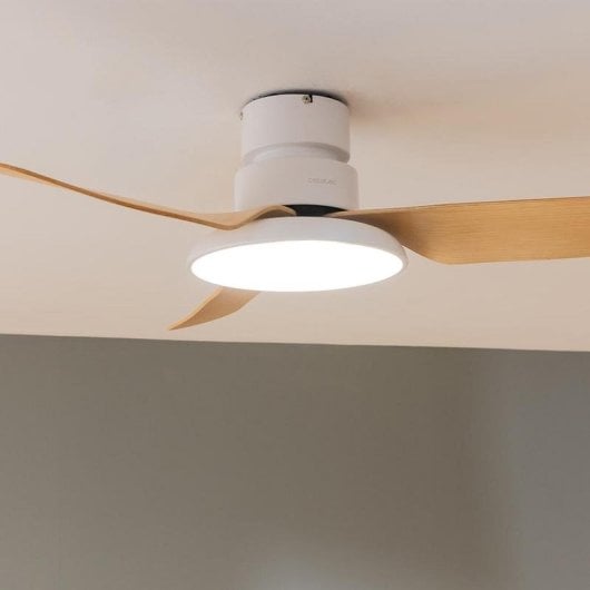 Ventilateur de plafond Cecotec EnergySilence Aero 5200 Light Whitewood DC 43" LED