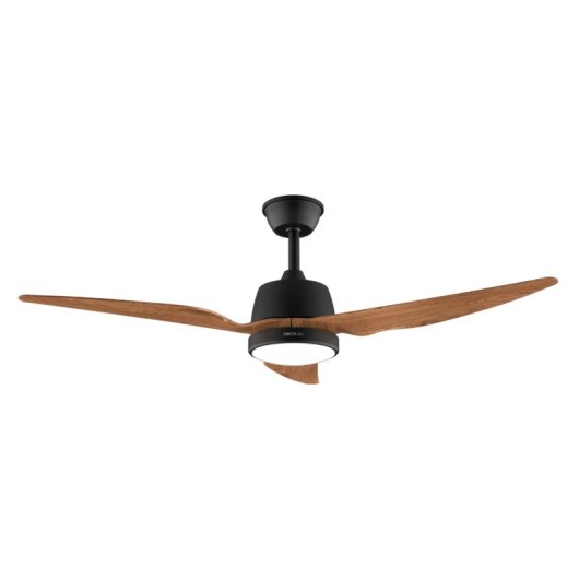 Cecotec EnergySilence Aero 5250 Blackwood Ventoinha de Teto com Luz LED e Comando 62W Preto/Madeira