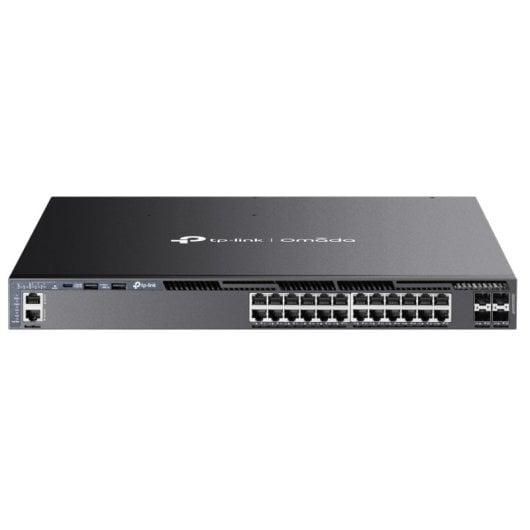 TP-Link Omada SG6428XHP Managed Switch L3 Gigabit 10G 24 Ports + 4 SFP+ PoE