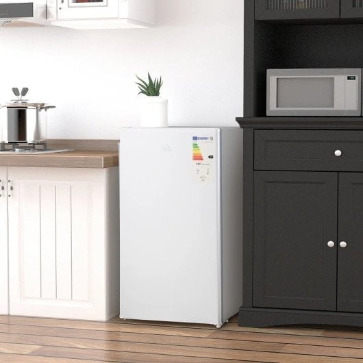Homcom Frigorífico Mini 91L F Blanco