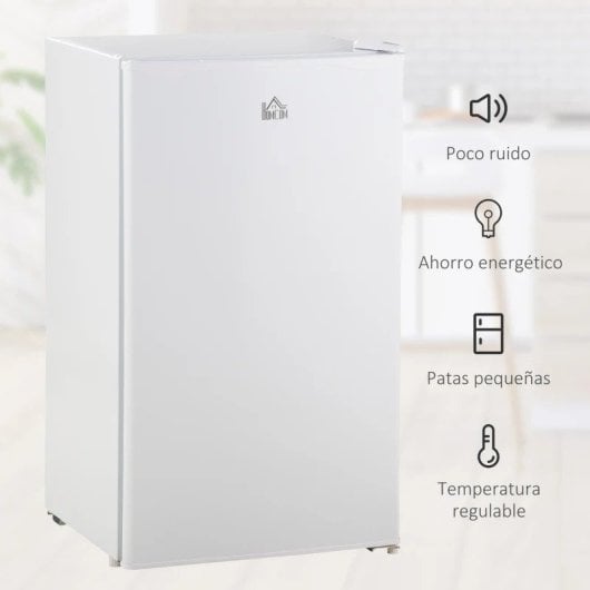 Homcom Frigorífico Mini 91L F Blanco
