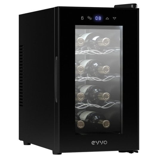 Cantinetta Evvo Home VT8 8 Bottiglie E Nera