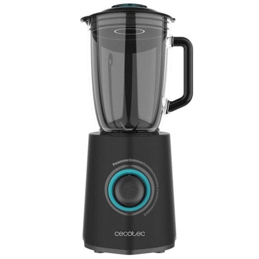 Cecotec Power Black Titanium 2300MAX Mix Go Batidora de Vaso 2300W Negra