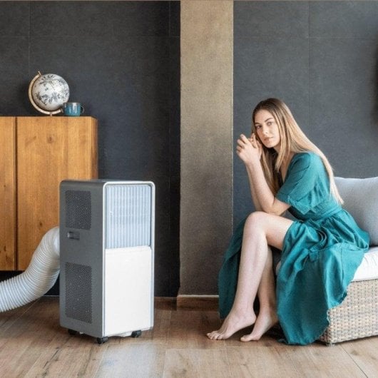 Cecotec ForceClima 12850 Style Heating Connected Aire Acondicionado Portátil Bomba de Calor 12000BTU
